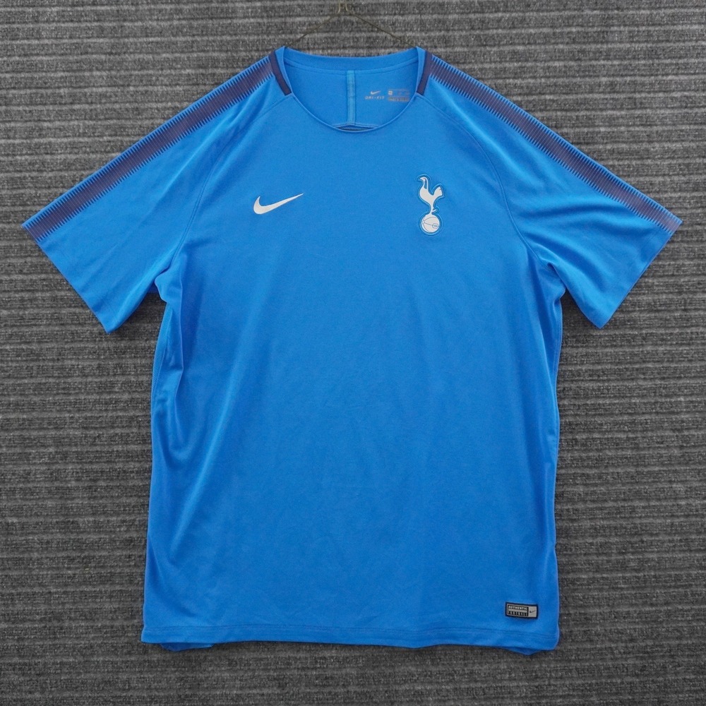 Nike Tottenham Hotspur Training Shirt Mens XXL Blue Dri-FIT Spurs Soccer